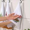Рождественские салфетки для рук, полотенца, которые не линяют, предметы домашнего обихода и кухни, рождественские полотенца, скатерти