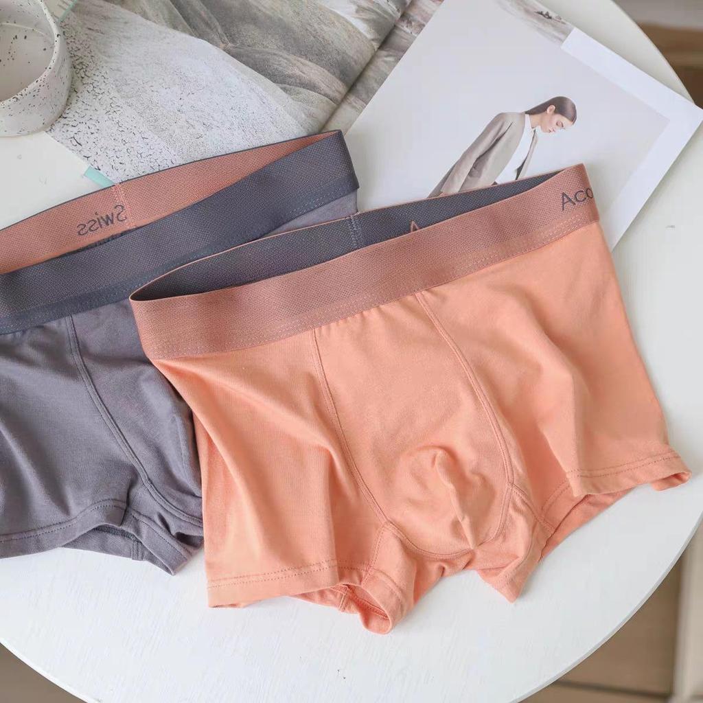 Мужские бесшовные трусы-боксеры из чистого хлопка и графена с антибактериальным эффектом, большого размера