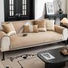 Light Luxury Style Sofa Cushion Modern High-end All-season Anti-slip Summer Chenille Seat Cushion Leather Cover Cover Cloth