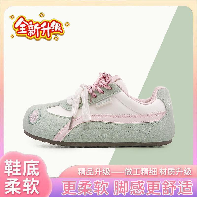 Весна мягкая кожа мягкая подошва дышащие увеличение повседневные и удобные новая спортивная обувь