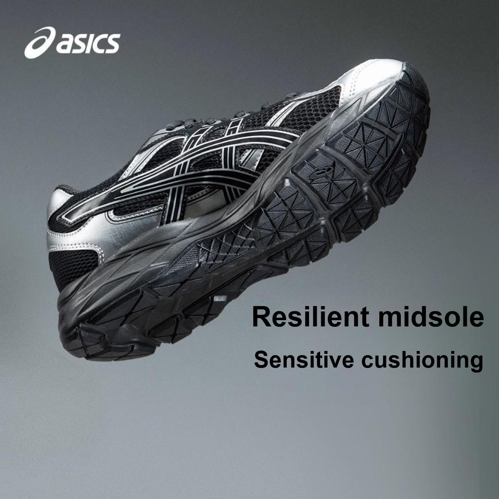 Asics Беговые кроссовки для детей Contana Модные Удобные Нескользящие Дышащие Низкие Мужские кроссовки Черный Серебристый 1014A371-001