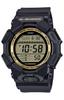 Casio Long Сделано из экологически чистых материалов Черный x Золотой Часы, Жизнь, Материалы, GD-010GB-1A9JF, Мужские,