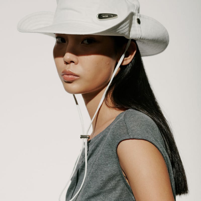 novaa COWBOY HAT , WHITE