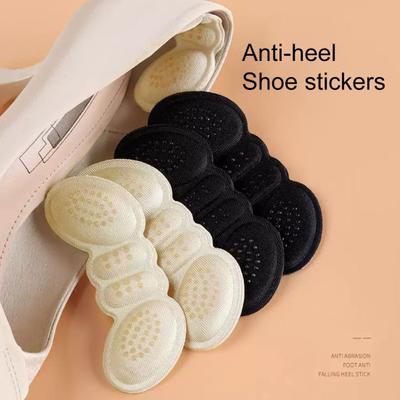 Yousheng 4 шт. толстый каблук захвата обуви самоклеящийся износостойкий нескользящий предотвращает натирание пятки протектор большой обуви подушечка для пятки вставка для женщин