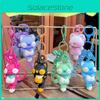 Cute Cat Cartoon Silicone Keychain Originality Bag Pendant For Kids Gift
