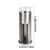 Double Layer Cotton Swab Storage Box Round Cotton Swab Holder Durable Pads Dispenser  Q-tips