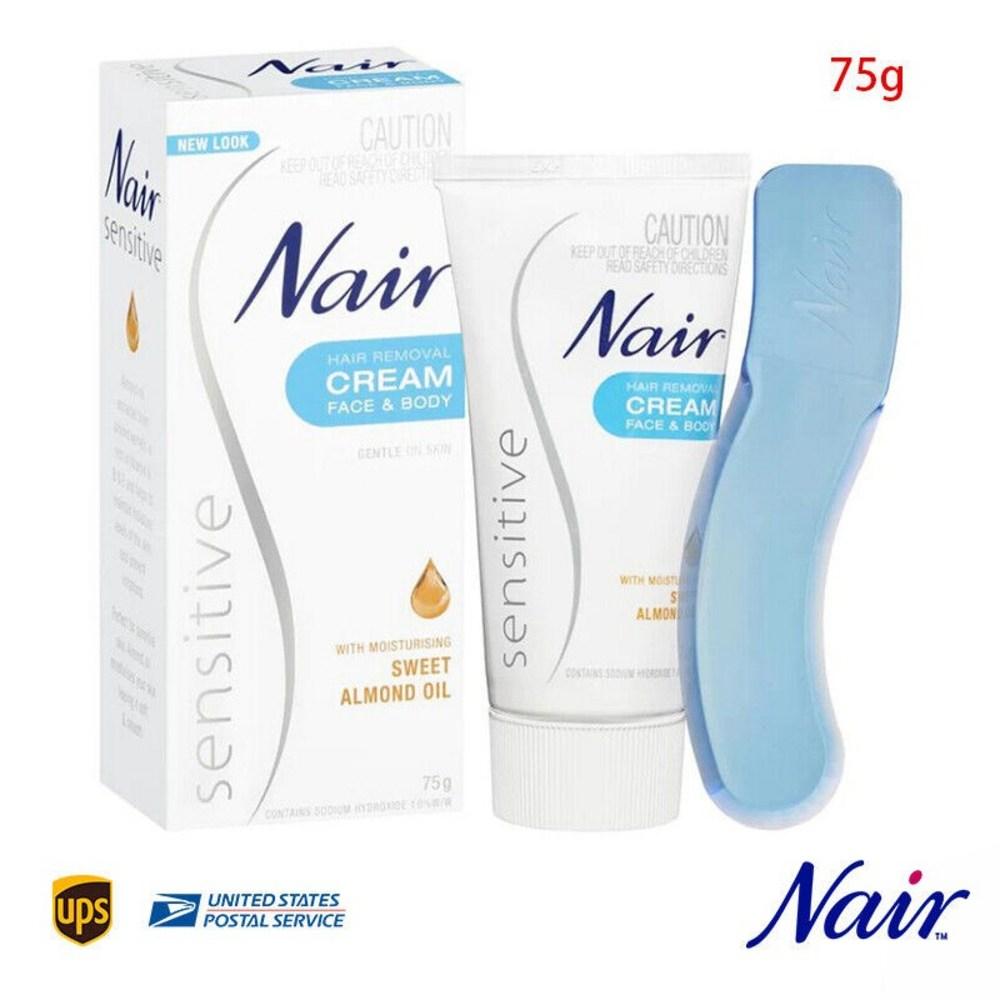 Крем для депиляции Nair Sensitive Precision для лица и тела, нежный для кожи, 75 г Nair Sensitive Precision Hair Removal (для лица и тела)