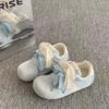 Double Shoelace Little White Shoes Women's New Autumn Design Thick-soled Women's Shoes Retro Breathable Casual Shoes