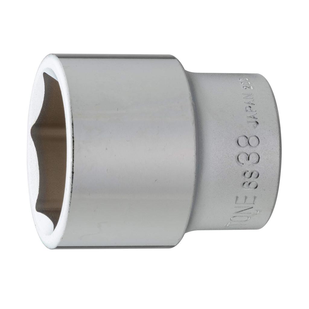 TONE 6-Point Socket 6S-38, 38 mm, 19.0 mm (3/4 in) Drive