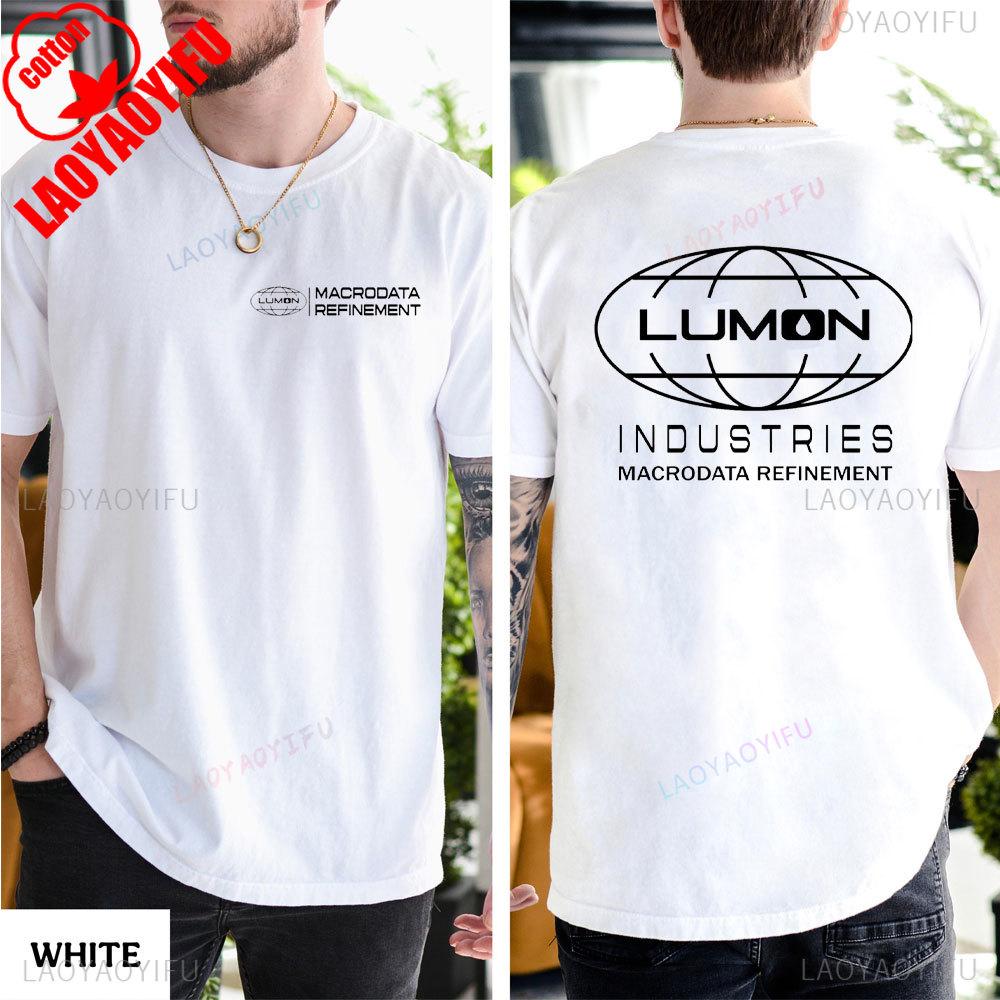 Lumon Cool Severance Macrodata Refinement Shirt, LUMON T-shirt, TV Show Inspired Unisex TV Series Lover Tee Summer Cotton Tops