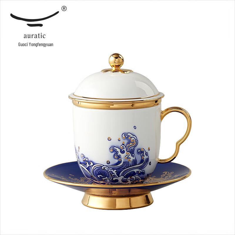Yongfengyuan Mr. Porcelain 'Sea Pearl' Office Tea Cup Set
