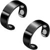 Adjustable Magnetic Ring - 1st Gen Health Ring for Sleep, Black/Silver/Gold/Rose Gold, 1-Pack