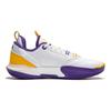 Баскетбольные кроссовки Li Ning City 12 Beng Technology Low Top для детей, белые, желтые, YKBU032-1