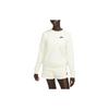 Sportswear Club Fleece Solid Color Crewneck Casual Long Sleeve Sweatshirt Women Sweatshirt Coconut-Milk DQ5474-113