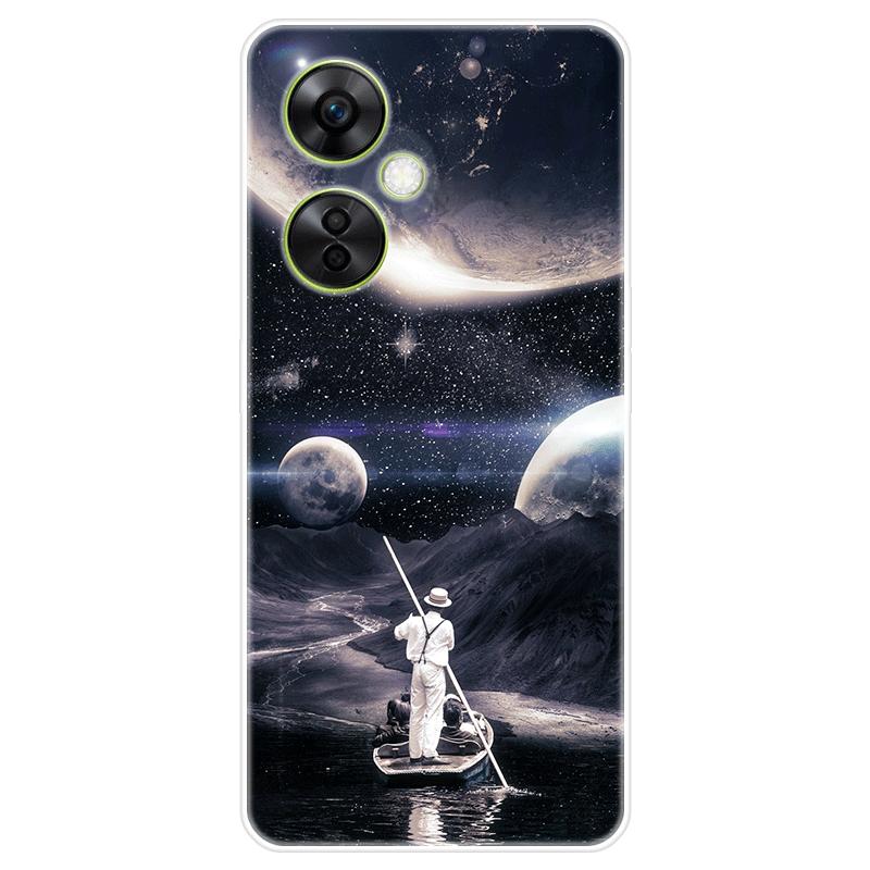 Для OnePlus Nord CE 3 CE3 Lite чехол Мягкая силиконовая задняя крышка Мультяшный чехол для телефона Модный