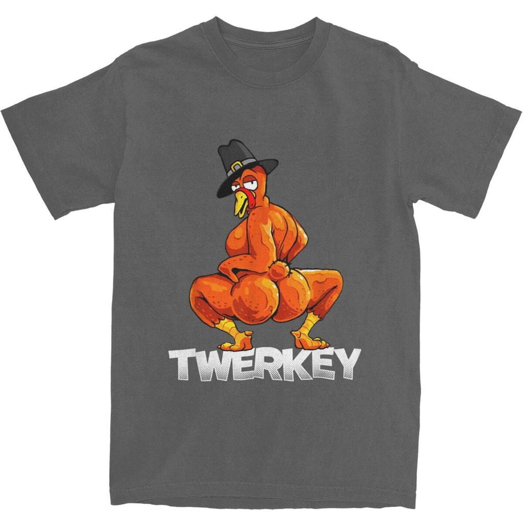 Twerkey Тверкающая Индейка Пилигрим Футболка Лето День Благодарения Тверк Индейка Футболки Хлопковая Футболка Для Мужчин С Короткими Рукавами Топы