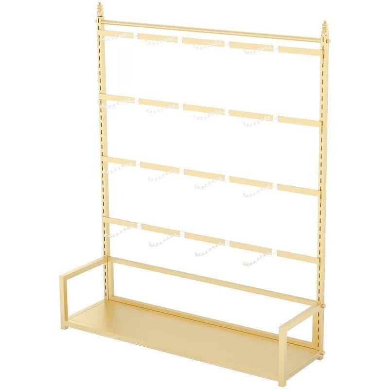 Многоярусная регулируемая стойка-дисплей для тапочек и обуви для супермаркетов и торговых центров