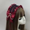 Multicolor Bowknot Ribbon Headwear Hair Accessories Sweet Hairband Lolita Lace Headband  Female