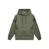 Свитшот с капюшоном Li Ning Skateboard Series Color Block Свободный Унисекс Худи Военно-зеленый AWDT221-3