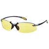 Спортивные солнцезащитные очки SWANS Airless Wave Lens Модель можно использовать ночью MTSIL Matte Titanium Silver x Matte Multi-Coated SA-517 Black/Yellow