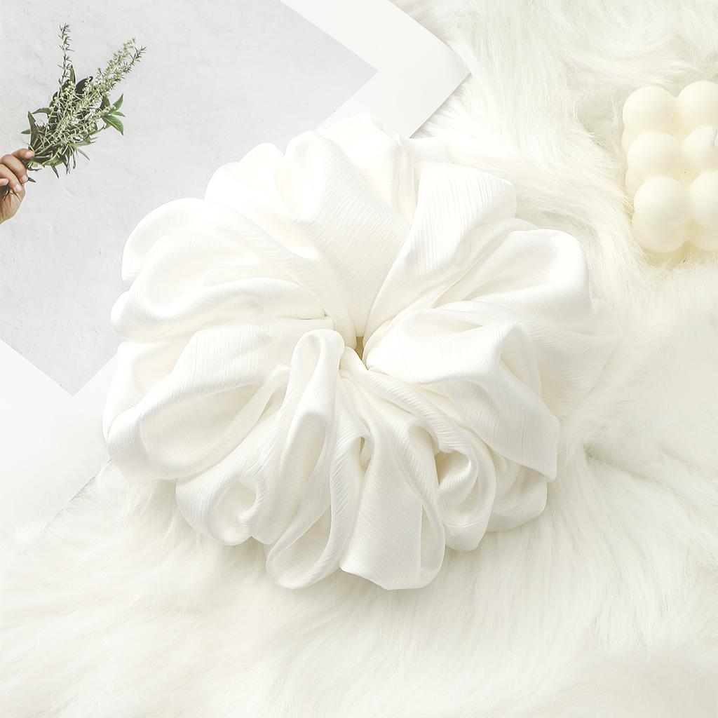 Модные мусульманские резинки для волос с принтом, большие премиальные оверсайз, Малайзия, шифон, большой размер, мусульманские резинки для хиджаба