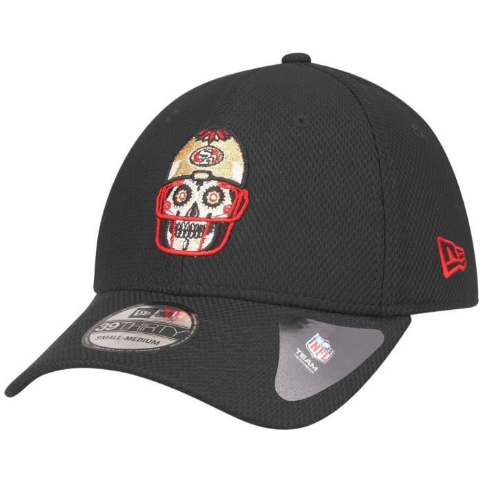 New Era 39Thirty Stretch-Fit Diamond Cap - NFL SUGAR SKULL