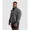 Gymshark Премиальный Legacy 1/4 Zip Черный A7a3m Bb67