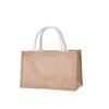 MUJI Burlap Hand-held Gift Bag - Stylish Blank Small Batch Shopping Bag