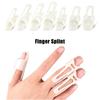 2Pcs Care Adjustable Mallet Finger Joint Support Splint Fracture Pain Finger Splint