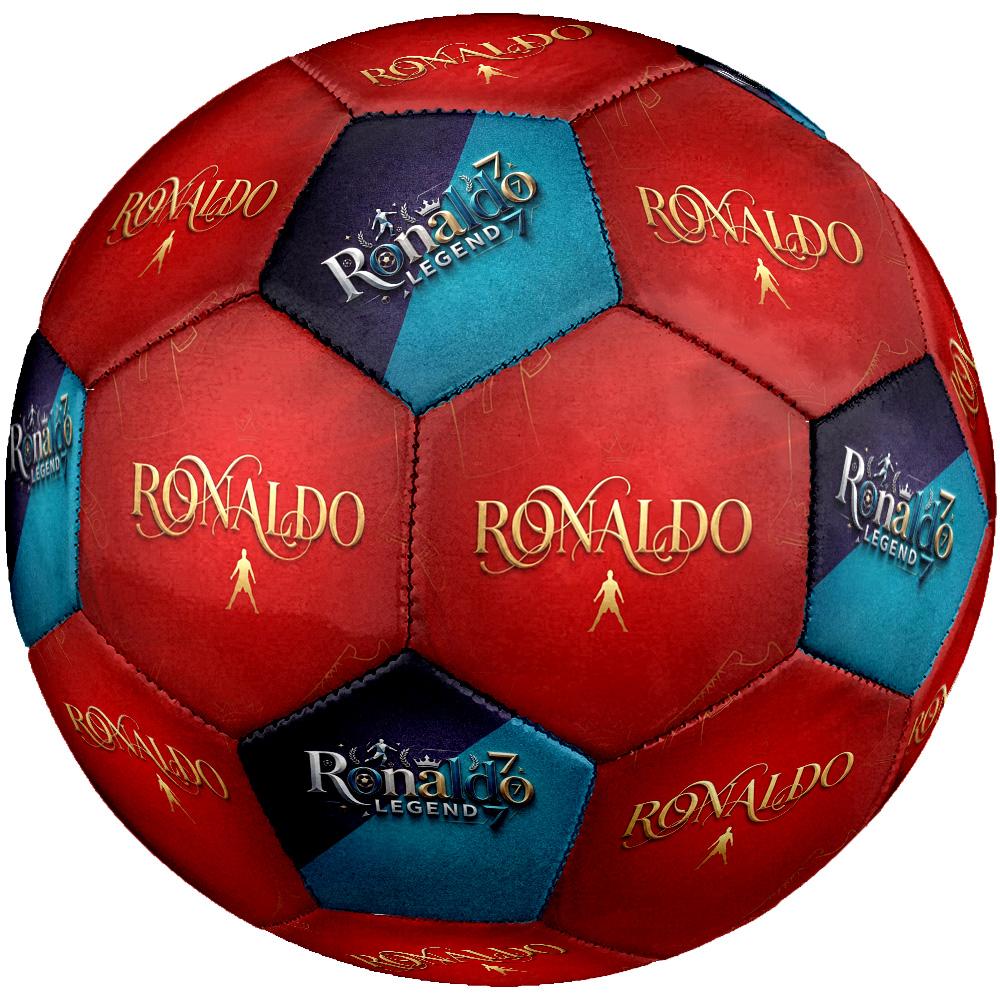 Ronaldo's Soccer Legend Size 5 Football Machine-Stitched Indoor/Outdoor Training and Matches perfect gift for sports enthusiasts