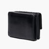 ELÉGANCE Women's 3-Fold Cowhide Leather Half Wallet BSSW01CA