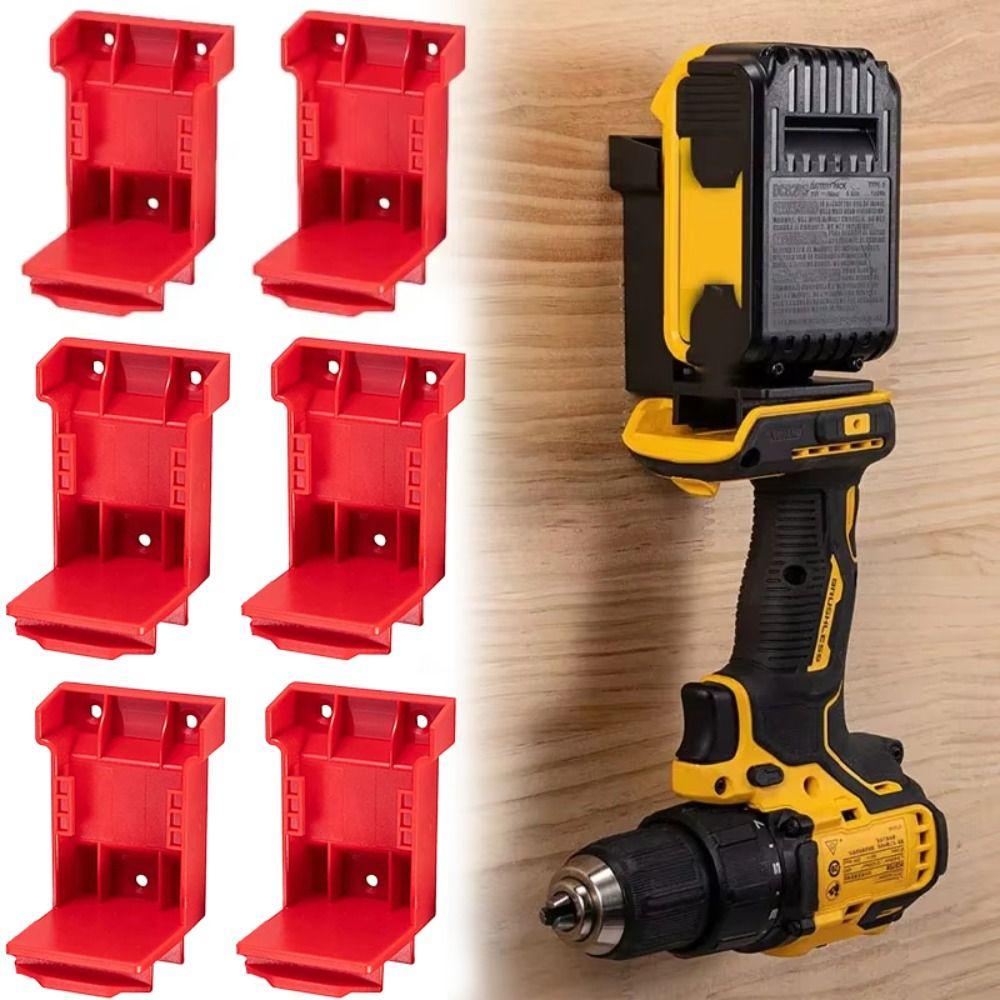 1/5PCS Mount Hanger Stand Power Tool Holders Dock Holder Battery Holder for Milwaukee M18 Battery