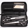 Профессиональный набор парикмахерских ножниц из японской стали и филировочных ножниц для безупречных стрижек и подравнивания челки