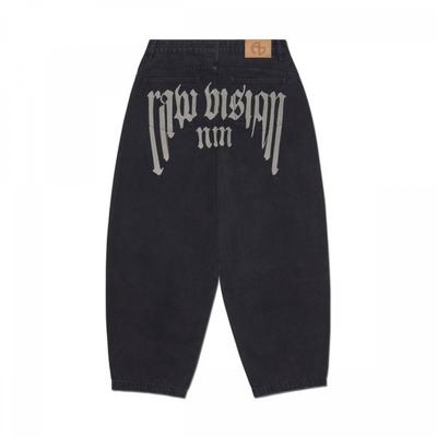 Джинсы Raw Vision Выстиранный черный