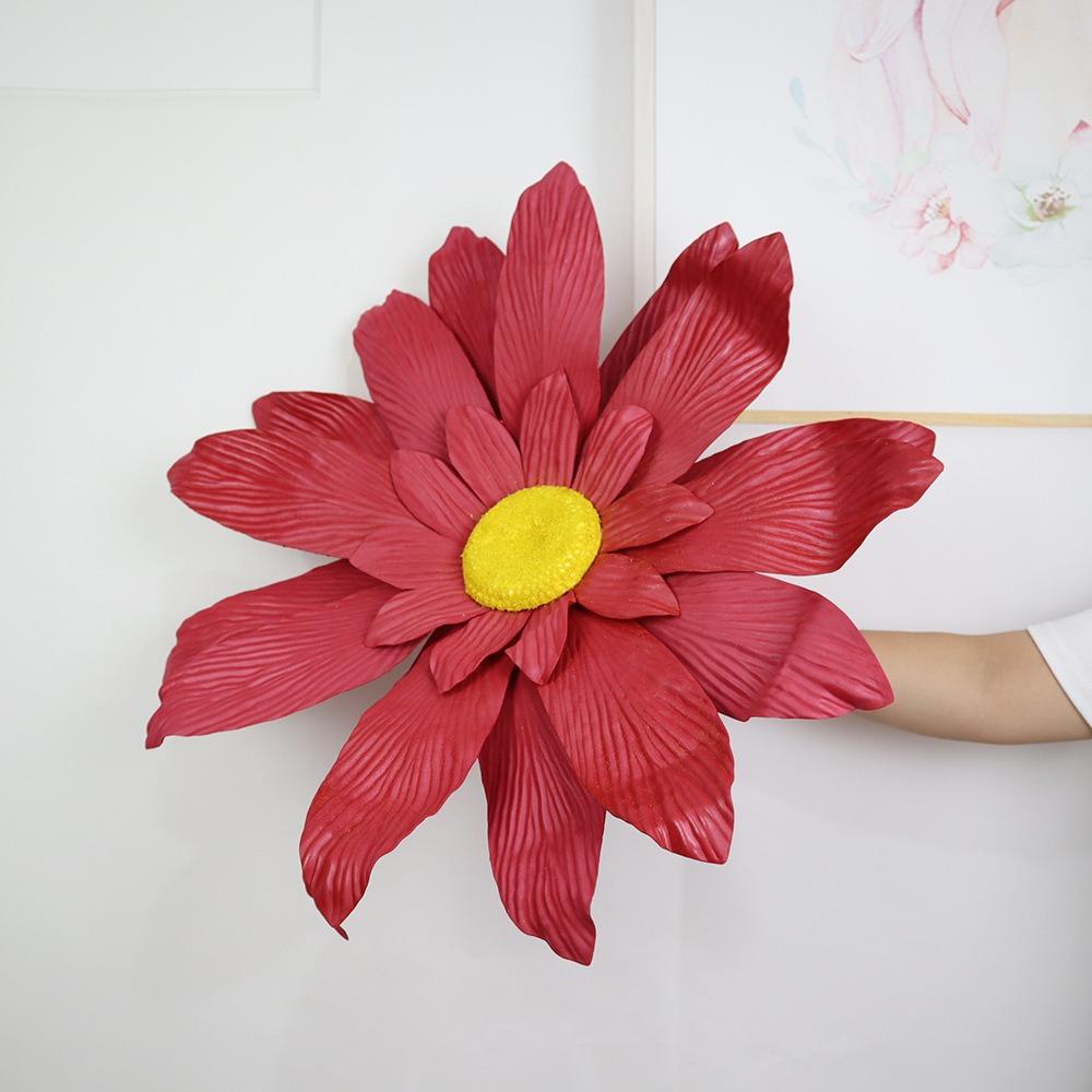 Новая 50см Искусственная Маргаритка Большая Многоцветная Имитация Цветка Водонепроницаемая ПЭ Пена Маргаритка Свадебное Украшение