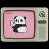 WOPOW AP07 Panda TV Retro Bluetooth Speaker