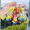 Adorable Cartoon Zodiac Silicone Keychain Cute Animal Car Hanging Charm