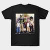 Мужская черная футболка с принтом Очень большая футболка dbz злодейская банда Принт термотрансферной бумагой без вырезания Хлопковая футболка