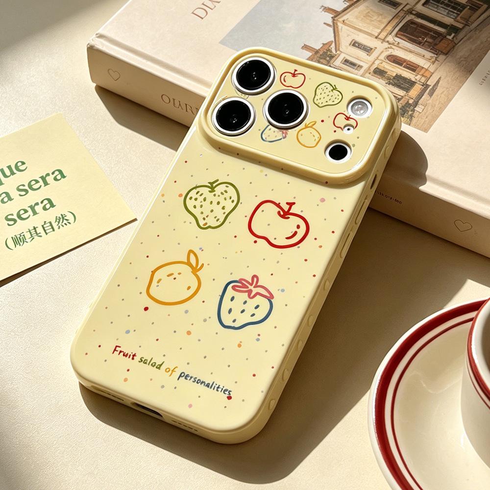 Защитный чехол от падения Lemon Wind Ripple для iPhone 16/17 Pro для женщин