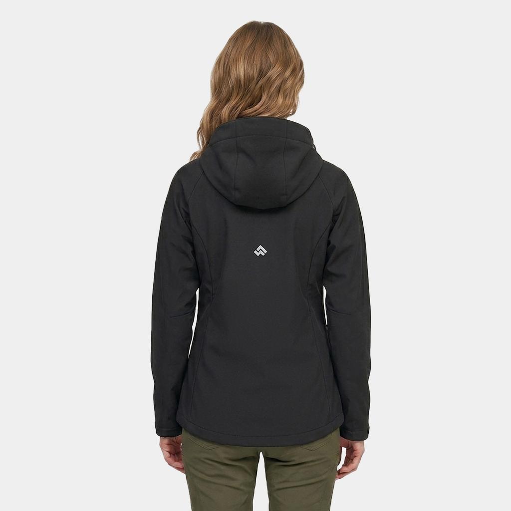 Alpinus Minthi Women' Softshell Jacket Graphite/Black Tactical Mk18858 Size 2Xl