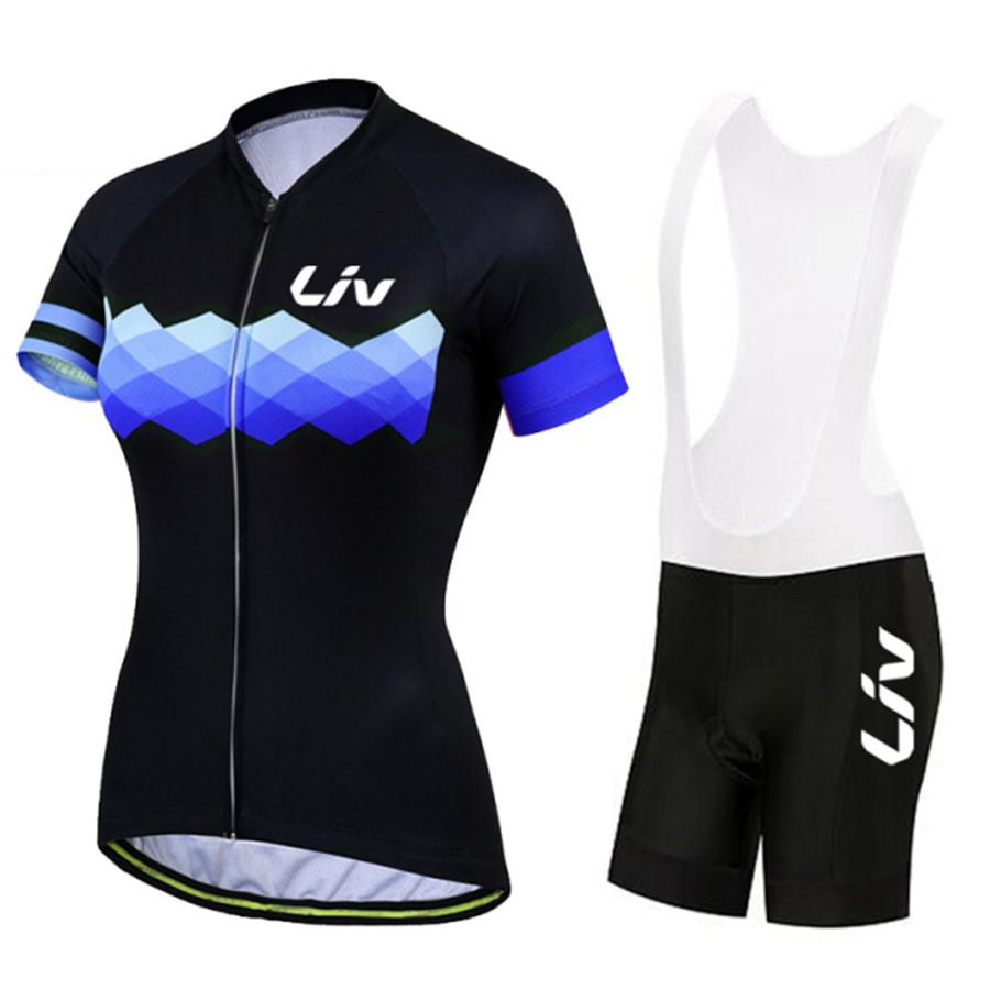 2026 LIV Pro Новый женский велосипедный костюм MTB Велосипедная майка Комплект Женская Команда Ciclismo Девочка Одежда Горный велосипед Майка Одежда Майка
