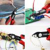 Wire Cutter with Ergonomic Handle Compact Size Portable Ultra-Sharp Precision Flush Pliers Cable Stripper