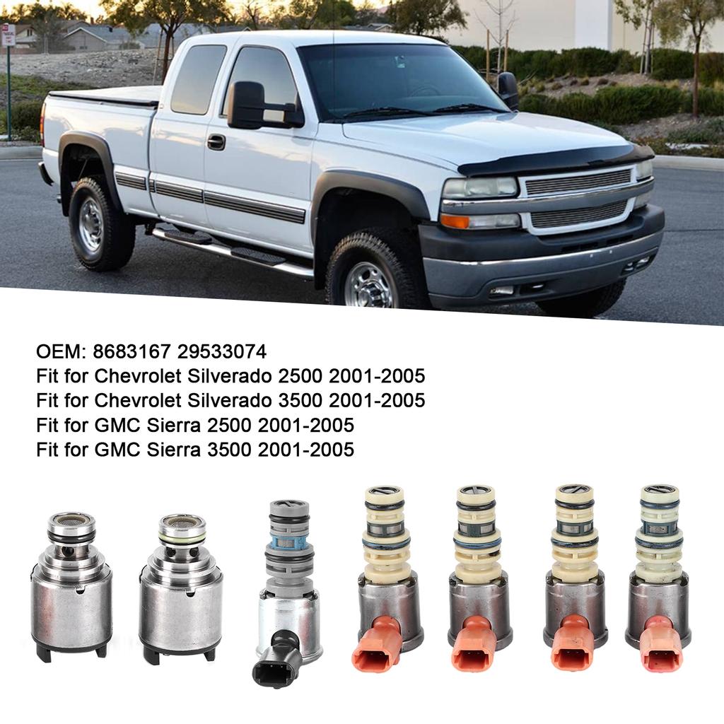 8683167 Solenoid Kit 29533074 Replacement Fit for 2500 3500 5-Speed Solenoid Valve