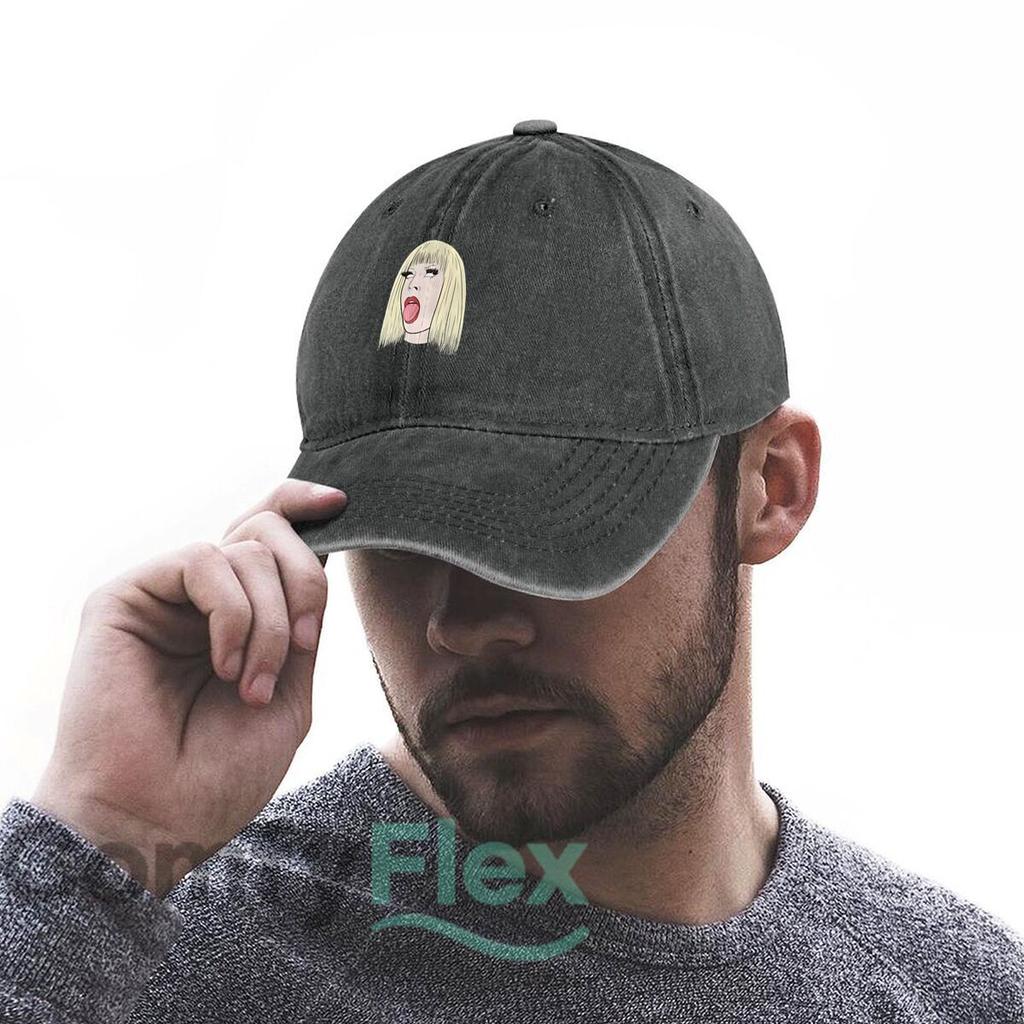 Cartoon Character Portrait Fashion Washed Baseball Cap Hat Outdoor Activities