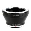 Concept Lens Mount Adapter Mount Lens To Pentax Q Mount K&F KF-CYQ (Yashica/Contax Conversion)
