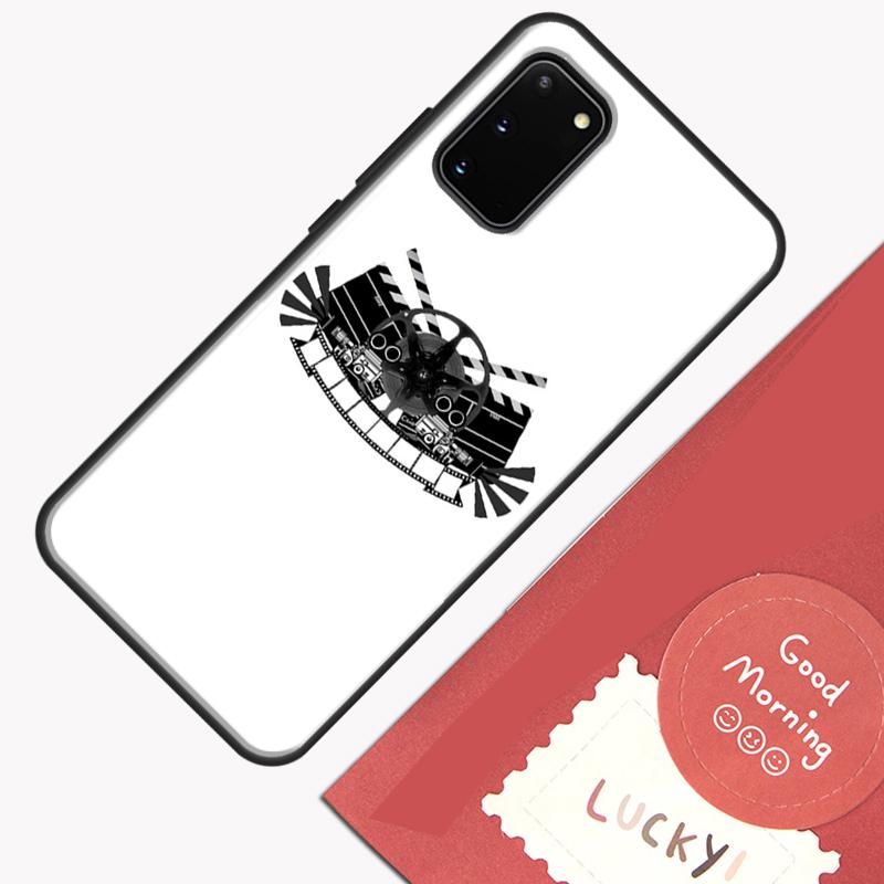 Милый Чехол для Телефона в Виде Хлопушки для Фильма Для Samsung Galaxy S25 S26 Ultra S20 S21 S22 S23 S24 Plus S9 S10 S25 FE Защитный Чехол-Оболочка