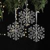 DIY Transparent Icicle Ornaments Acrylic Xmas Tree Ornaments  Merry Christmas Decor