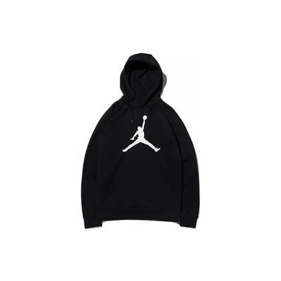 Флисовый пуловер с капюшоном и логотипом Air Jordan Jumpman, мужские топы, черный AV3146-010