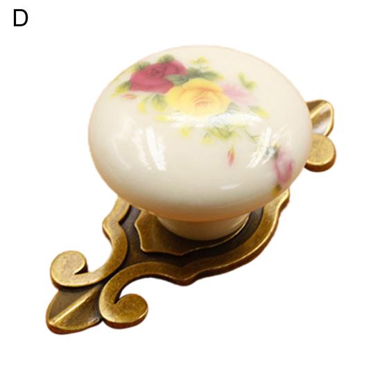 Ручка ящика, утолщение, удобная сенсорная круглая керамическая ручка для шкафа, дверная ручка, мебель