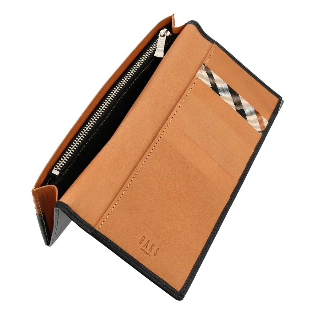 Long Wallet Luster DP35020 Bundled Genuine Leather Made In Japan Chocolate [Dax] Men's [02]